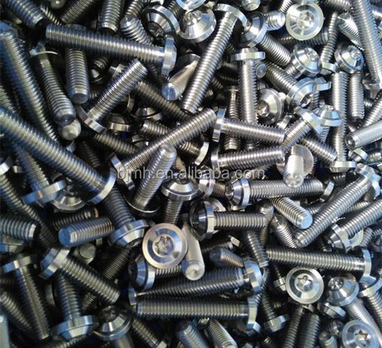 中国工厂压螺母紧固件钛开槽圆螺母具有竞争力的价格cnc精密零件ti6al